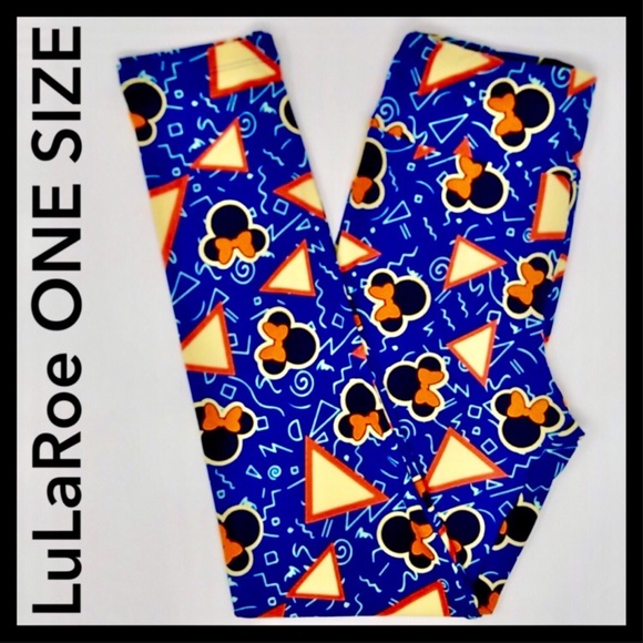 LuLaRoe Pants - LuLaRoe Disney Minnie OS Leggings One Size 2-10